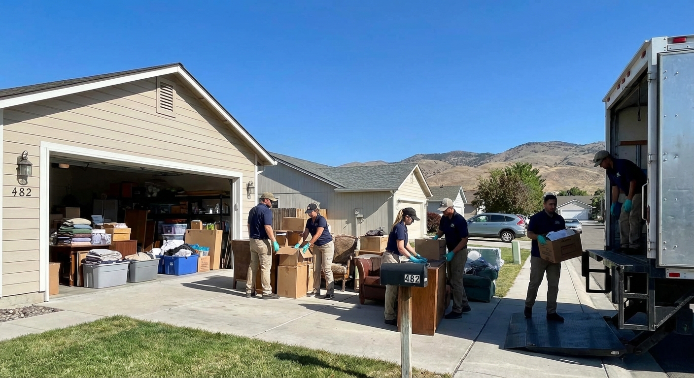 Estate cleanout donation and disposal solutions in Reno for fast moves