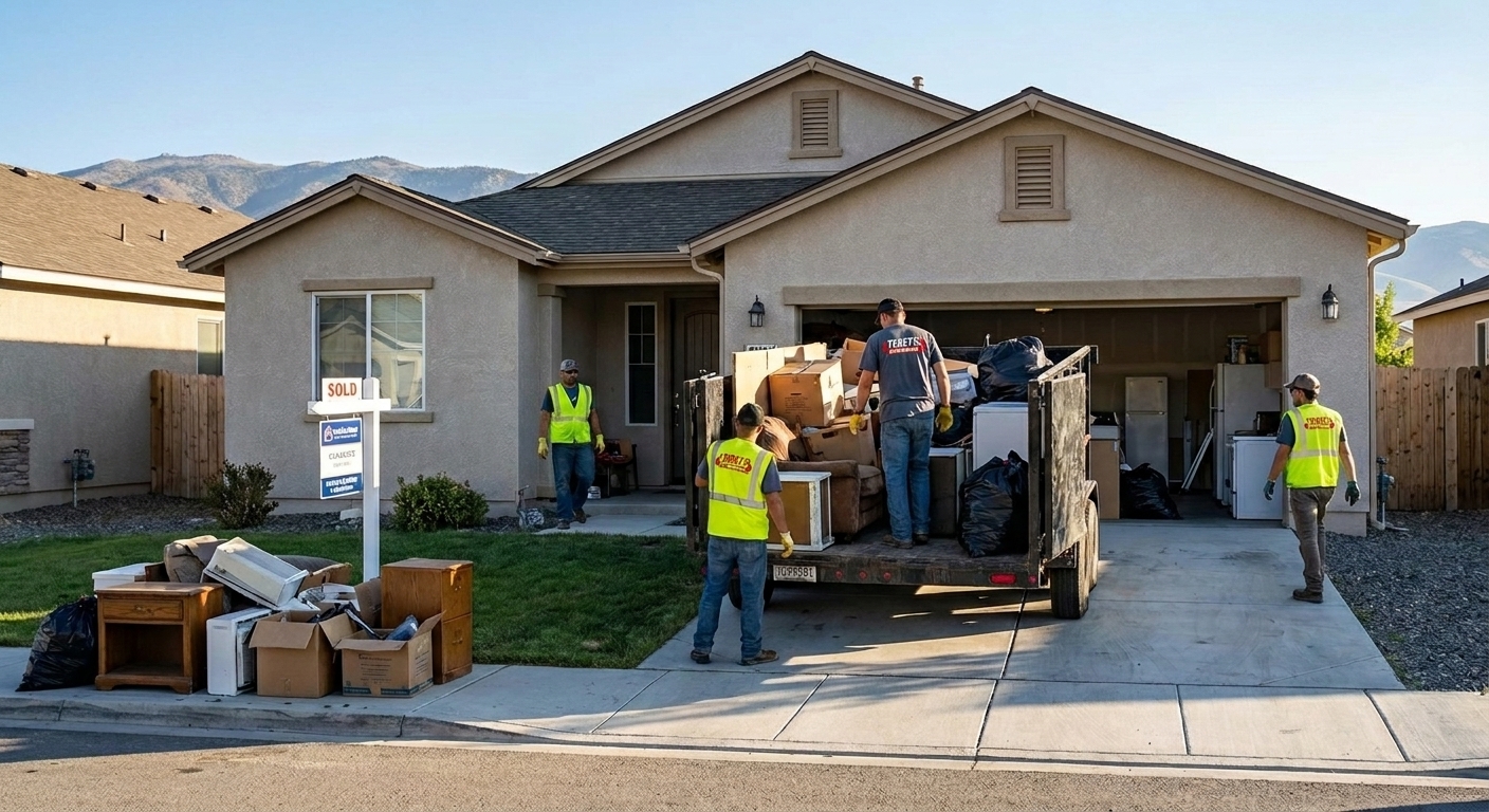 Whole house cleanouts in Reno - everything gone quickly and efficiently
