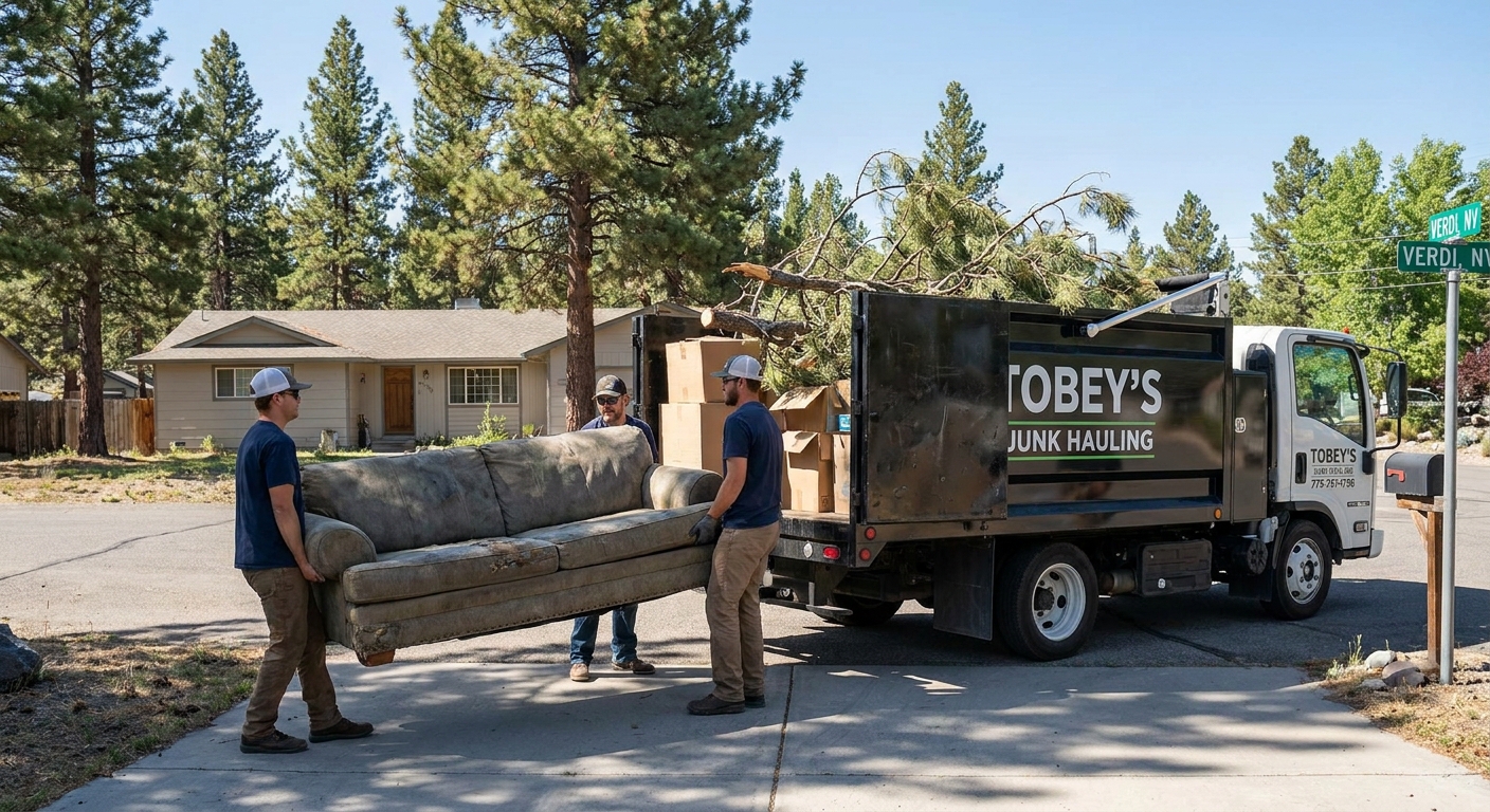 Residential Junk Removal in Verdi