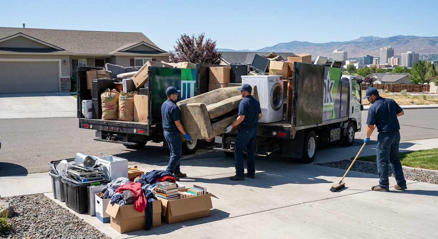 What’s Included in Junk Removal Service in Reno?