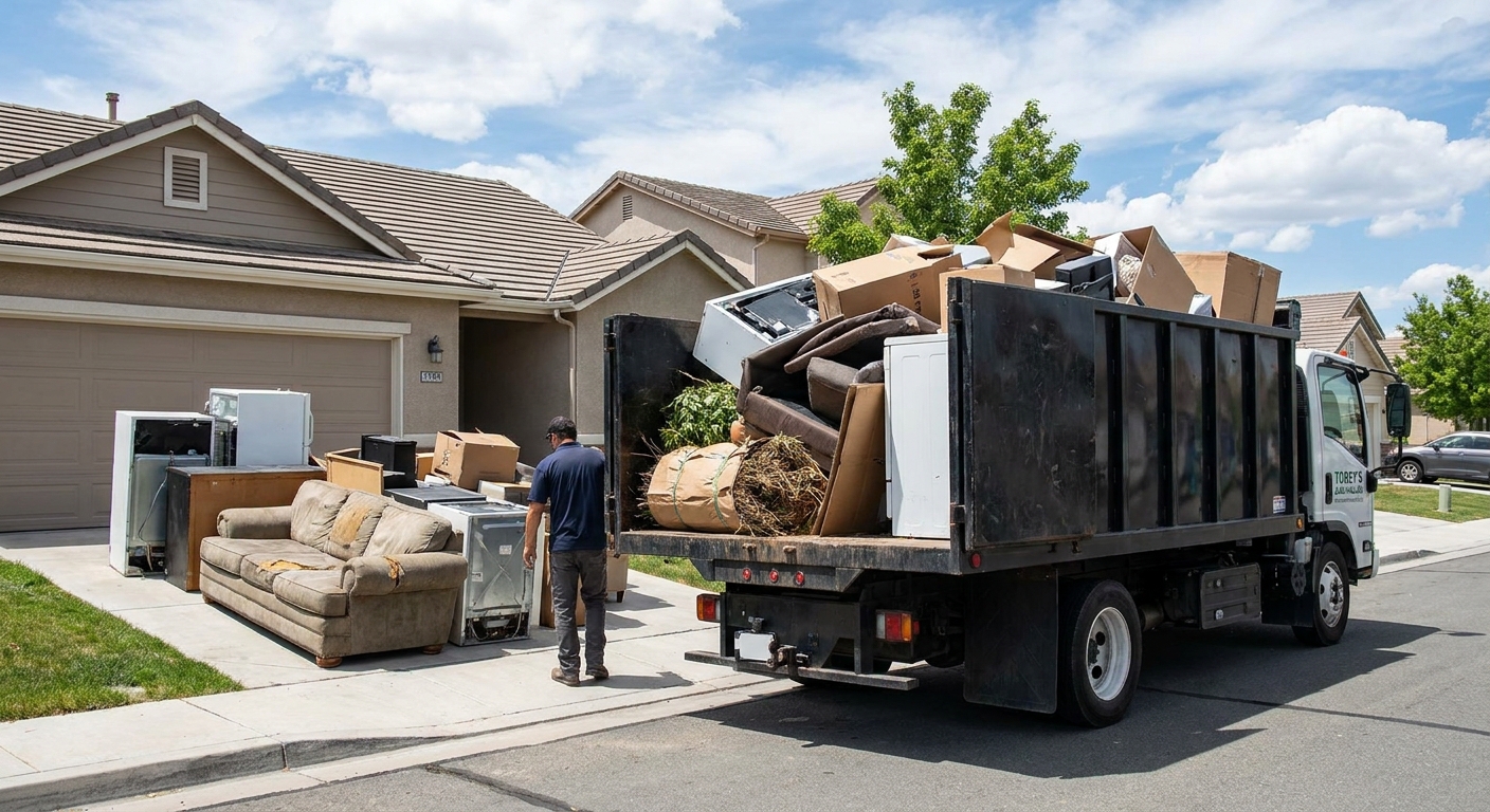 Residential Junk Removal in Stead