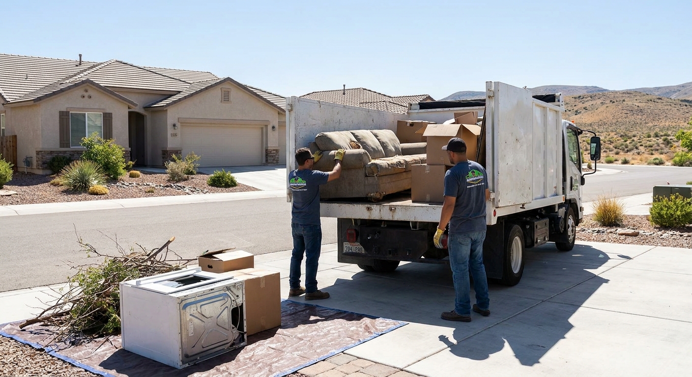 Spanish Springs Residential Junk Removal That Clears Clutter Without the Chaos