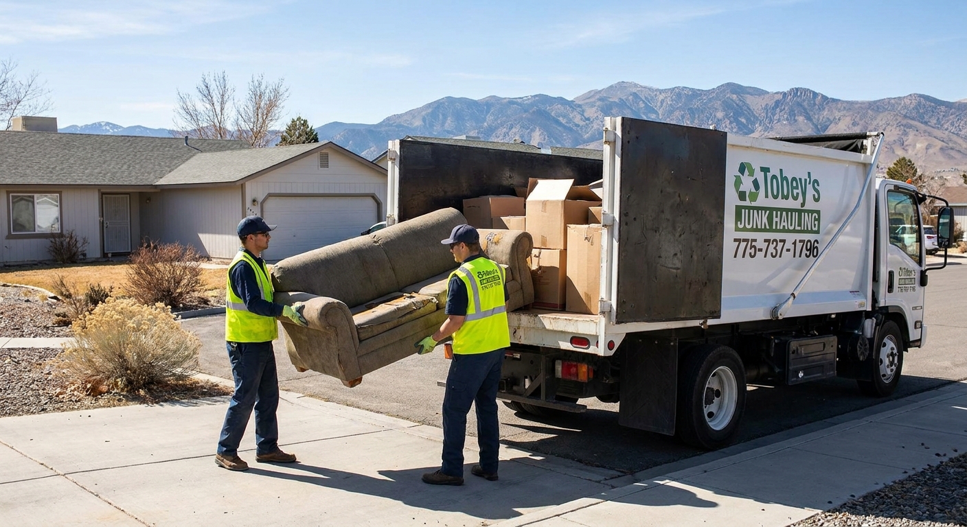 Residential Junk Removal in Carson City